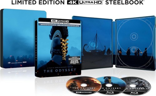 The odyssey steelbook uhd - the,