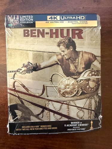 Ben hur steelbook - 4k,