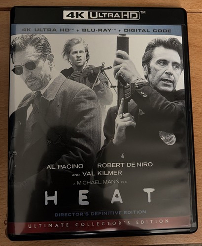 Heat - blu-ray, +