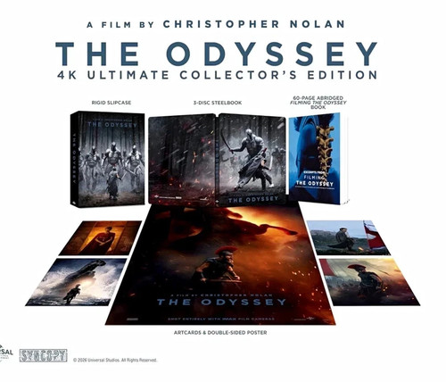 The odyssey uhd steelbook - odyssey,