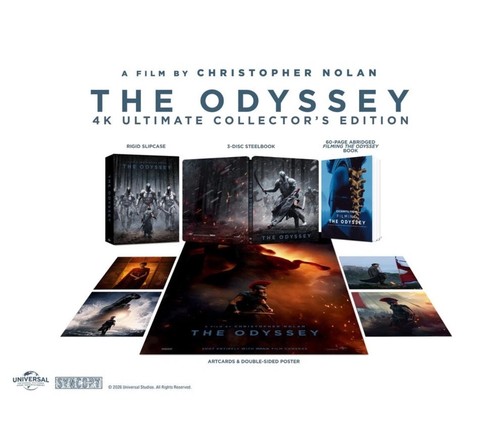 The odyssey uhd blu ray - odyssey, 4k