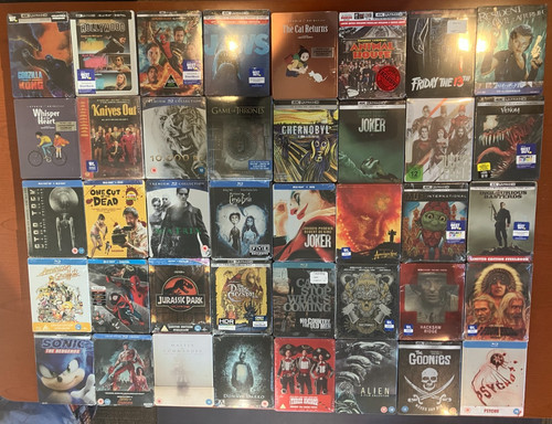 New steelbooks still in - new, steelbooks,